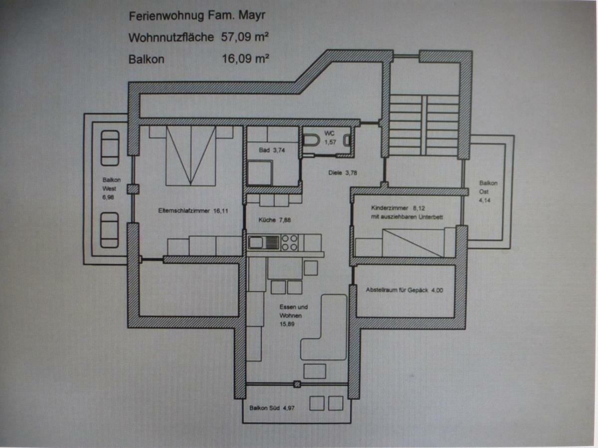 Ferienwohnung Mayr Thurn Экстерьер фото